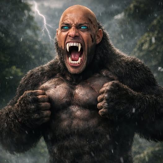 Gorilla-style chest-beat image (gorilla marketing)